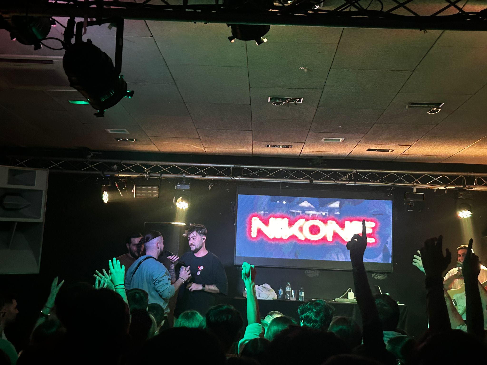 Foto del concierto de Nikone en Bilbao